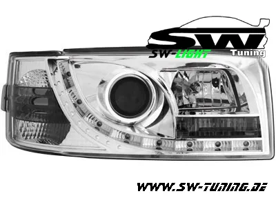 SW-Light headlights VW T4 90-03 LED positionslight short nose