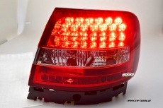 SW-Light LED Rckleuchten passend fr Audi A4 B5 Limo 1995-10/2000 red/crystal