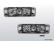 SW-Frontblinker VW Golf I+Cabrio/Golf II CL Standlicht chrome 74-83