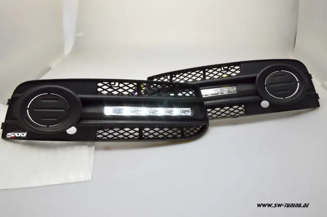 led daytime running light for Audi A4 B8 8K 07-11 chrom
