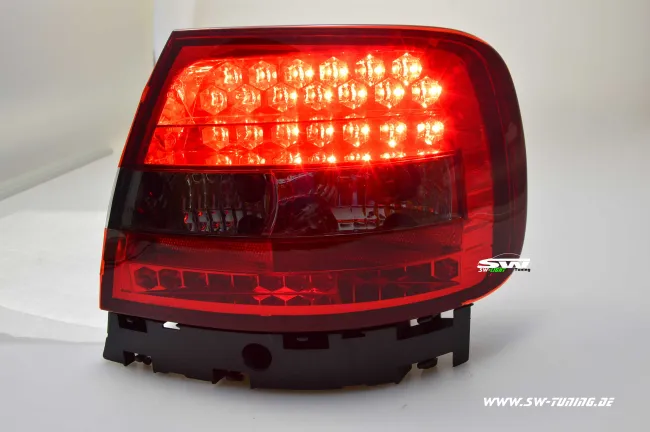SW-Light LED taillights suitable for Audi A4 B5 sedan 1995-10/2000 red/smoke