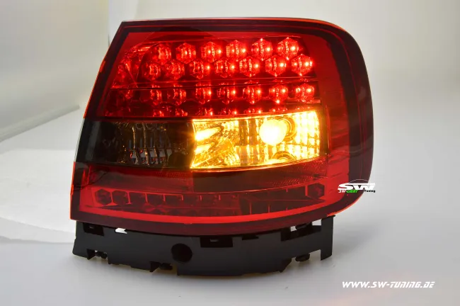 SW-Light LED taillights suitable for Audi A4 B5 sedan 1995-10/2000 red/smoke