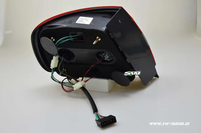 SW-Light LED taillights suitable for Audi A4 B5 sedan 1995-10/2000 red/smoke