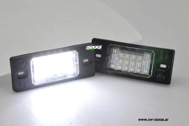 SW-LED License Plate for VW Touareg Tiguan Golf V Variant Passat 3BG Variant / Cayenne I