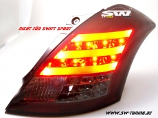 SW-Celi LED Rckleuchten passend fr Suzuki Swift Typ FZ/NZ 10-16 red/smoke