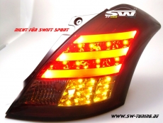 SW-Celi LED Rckleuchten passend fr Suzuki Swift Typ FZ/NZ 10-16 red/smoke