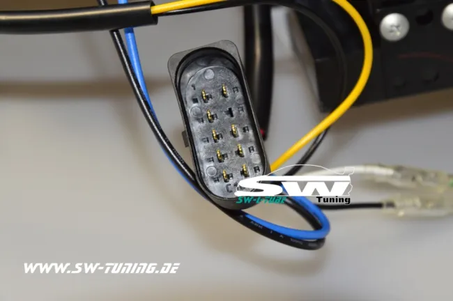 SW-LTube headlights Audi A6 4B 97-01 Lighttube black