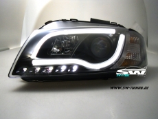 SW-LTube Scheinwerfer Audi A3 8P 03-08 LED Lightube black - tuning online  kaufen