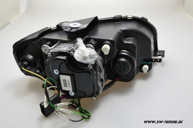 SW-LTube Scheinwerfer Audi A3 8P 03-08 LED Lighttube Standlicht chrome