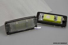 SW-LED Kennzeichenbeleuchtung fr 3er BMW E46 Limousine + Touring/4D 98-05