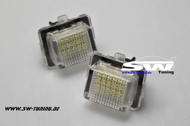 LED License Plate for Mercedes Benz W204, W221, W212