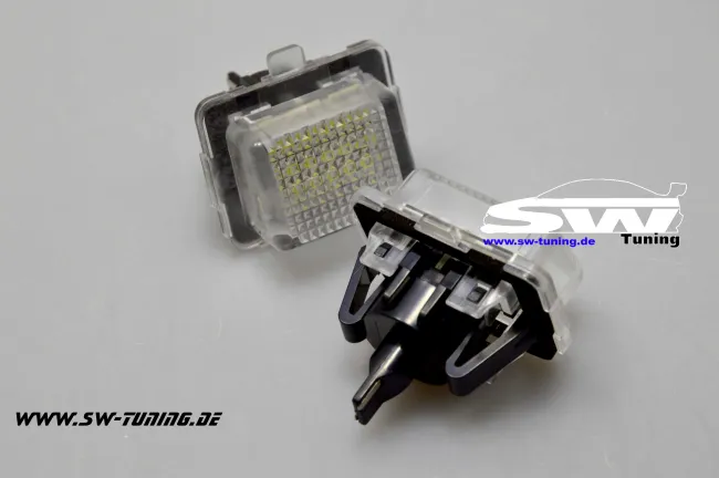 LED License Plate for Mercedes Benz W204, W221, W212