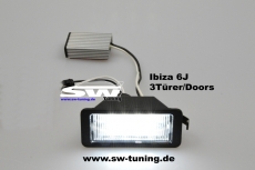 LED Kennzeichenbeleuchtung Seat Ibiza SC 6j 3Türer 08-12 - tuning online  kaufen