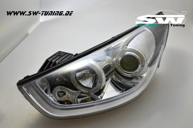 SW-LTube headlights Hyundai IX35 LM 09-13 chrome LightTube parking light