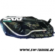 SW-LTube Scheinwerfer passend fr VW Passat B7 GP Typ3C/36 11-15 Black Lighttube Standlicht