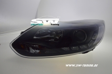 SW-LTube Scheinwerfer passend fr Ford Focus Mk3 Typ DYB 11-14 LED Lighttube black