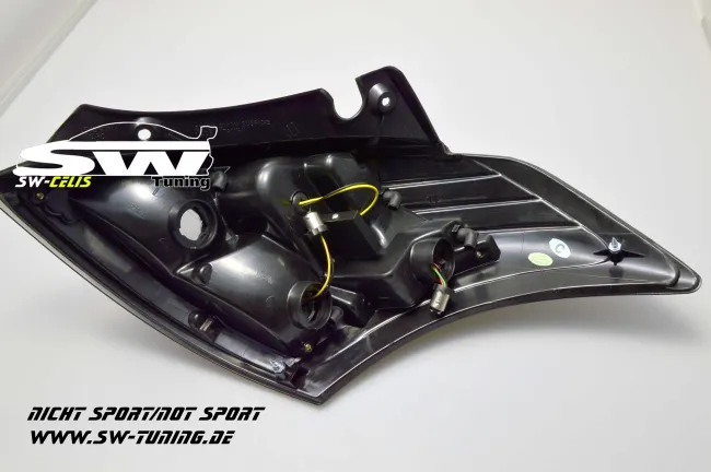 SW-Celi LED taillights suitable for Suzuki Swift Type NZ/FZ 10-16 black/smoke