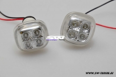 LED side marker Audi A3 96-00 / A4 95-00 / Fabia I Octavia I 04-08 chrome