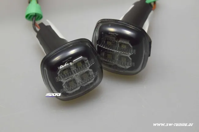LED Seitenblinker für Audi A3 8L 96-00 / A4 B5 95-00 / Fabia I Octavia I 04-08 smoke
