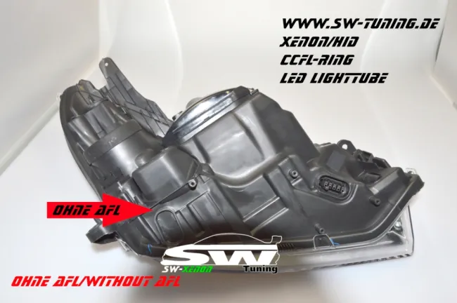 SW Angel Eye Xenon Scheinwerfer Opel Astra H 04-11 LED-SLR chrome
