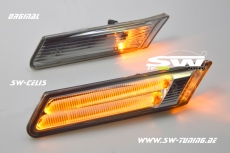 SW-Celis LED side markers for Porsche Boxster Cayman 987 05-13 LightTube smoke