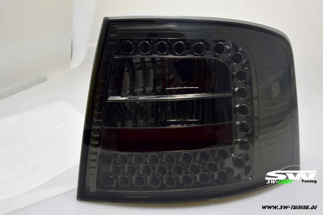 SW-Light LED taillights suitable for Audi A6 4B Avant 12/97-01/05 smoke