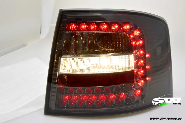 SW-Light LED taillights suitable for Audi A6 4B Avant 12/97-01/05 smoke
