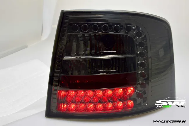 SW-Light LED taillights suitable for Audi A6 4B Avant 12/97-01/05 smoke