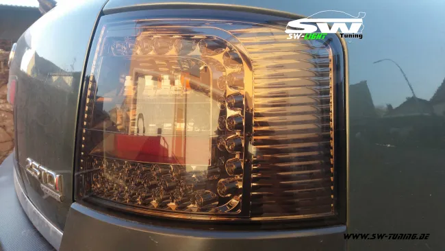 SW-Light LED taillights suitable for Audi A6 4B Avant 12/97-01/05 smoke