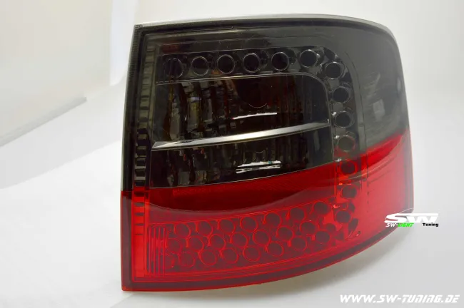 SW-Light LED Rückleuchten passend für Audi A6 4B Avant C5 97-05 red/smoke