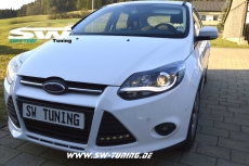 SW-LTube Scheinwerfer passend fr Ford Focus Mk3 CB8 11-14 LED Lighttube-Standlicht black