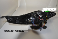 SW-Light headlights suitable for Ford Fiesta Mk7 JA8 08-13 LED positionlight black