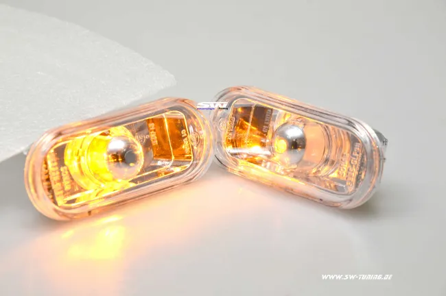 SW-side marker for VW Golf 3 + Golf 4 / Bora 95-05 chrome