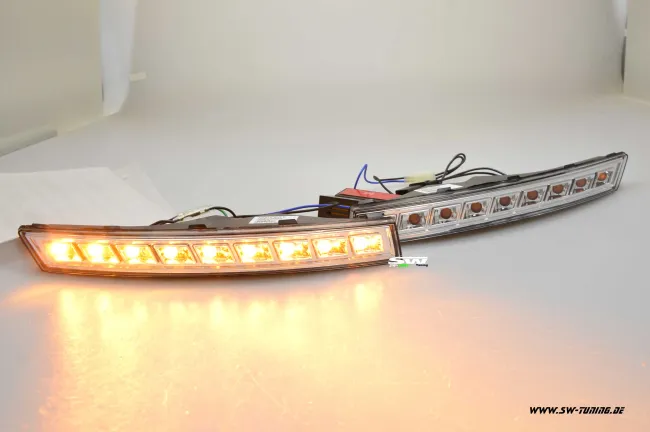 SW-Light LED Frontblinker für VW Passat 3C B6 2005-2010 chrom