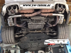 SW-Exhaust Edelstahl Sport Endschalldmpfer fr Porsche 911 997 Carrera/S 05-08