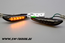 SW-Light Side markers BMW 3 Series E46 Sedan/Touring 01-04 | BMW 5 Series E60/E61 | BMW X3 E83 smoke