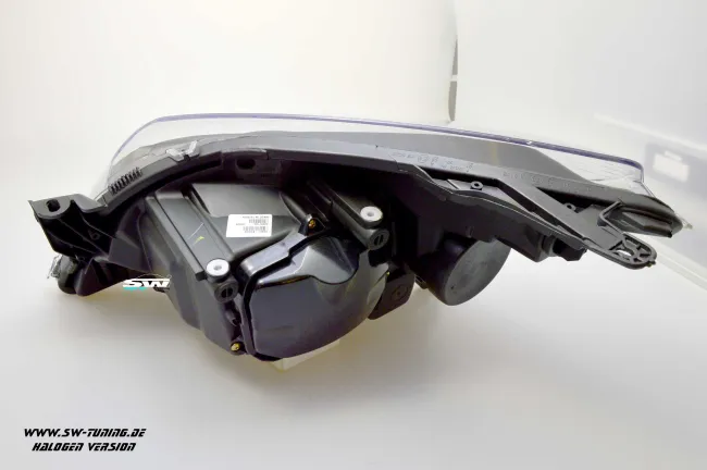 SW Angel Eye headlights Opel Astra H 04-11 High LED halo rim Lighttube black