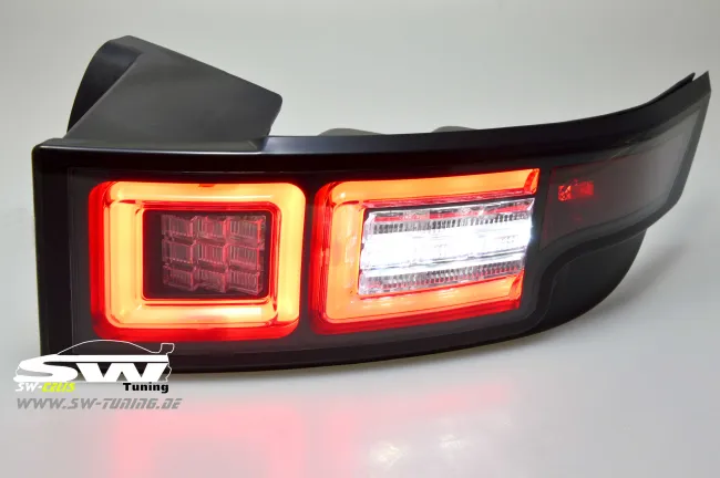 SW-Celis LED taillights Range Rover Evoque Type L538 11-18 Lightbar Black/clear