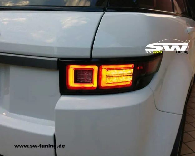 SW-Celis LED taillights Range Rover Evoque Type L538 11-18 Lightbar Black/clear