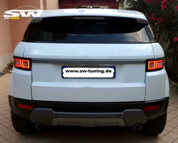 SW-Celis LED taillights Range Rover Evoque Type L538 11-18 Lightbar Black/clear