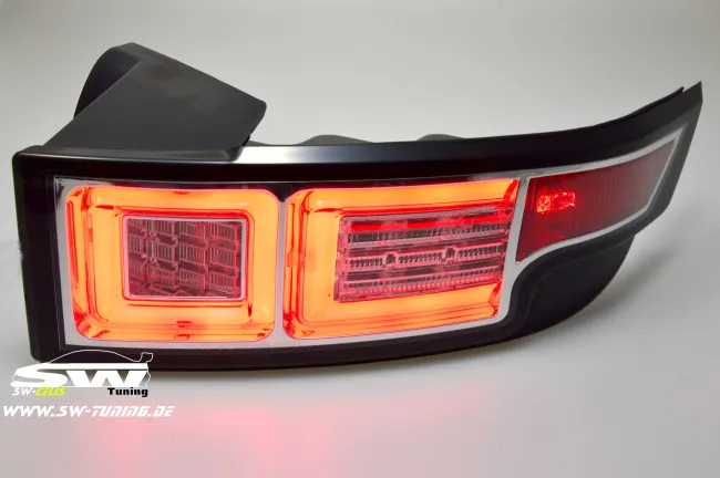 SW-Celis LED Rückleuchten Range Rover Evoque 11-18 Typ L538 Chrom/Black Lightbar