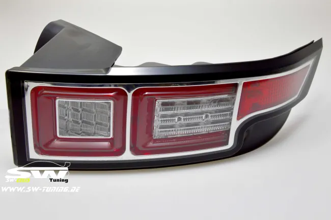 SW-Celis LED Rückleuchten Range Rover Evoque 11-18 Typ L538 Chrom/Black Lightbar