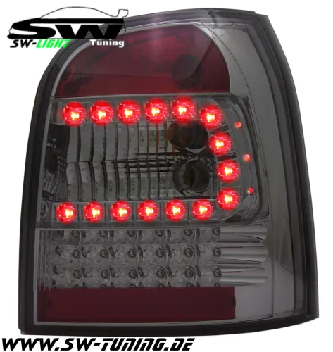 SW-Light LED Rückleuchten Audi A4 B5 Avant/Kombi 95-01 smoke