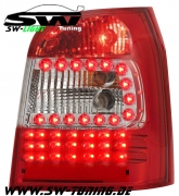SW-Light LED taillights Audi A4 B5 Avant Stationwagon 95-01 red/crystal