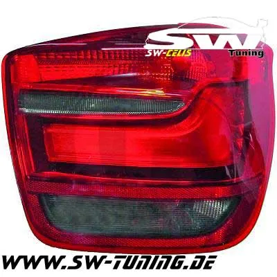 SW-Celis LED taillights BMW 1Series F20 F21 11-15 red/smoke Lightbar
