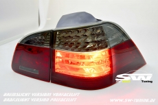 SW-Celi LED Rckleuchten passend fr BMW 5er E61 Touring 04-10 red/smoke auch LCI