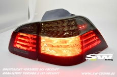 SW-Celi LED Rckleuchten passend fr BMW 5er E61 Touring 04-10 red/smoke auch LCI