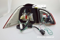 SW-Celi LED Rckleuchten passend fr BMW 5er E61 Touring 04-10 red/smoke auch LCI
