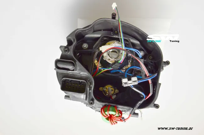 SW-Ltube Xenon headlights for Porsche 911 997 04-08 LED positionlight Black