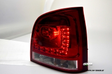SW-Light LED Rckleuchten passend fr VW Polo 9N3 Facelift 05-09 red/chrome